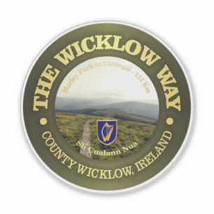 Der Wicklow-Weg Aufkleber
