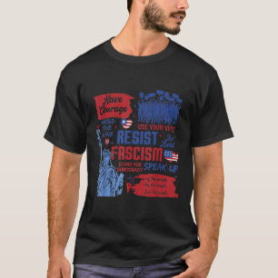 Der Widerstand des Faschismus liberaler Aktivist g T-Shirt