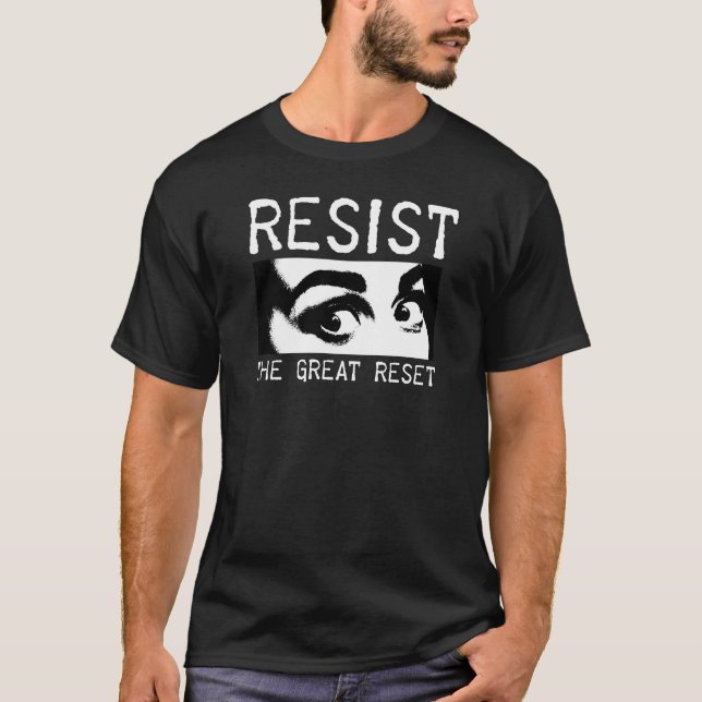 Der Widerstand des "Great Reset NWO Ministerium fü T-Shirt (Vorderseite)