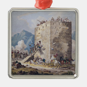 Der Widerstand von vierzig griechischen Rebellen Ornament Aus Metall