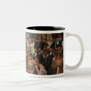 Der Wiener Ball Zweifarbige Tasse