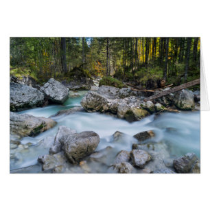 Der Wildbach Ramsauer Ache