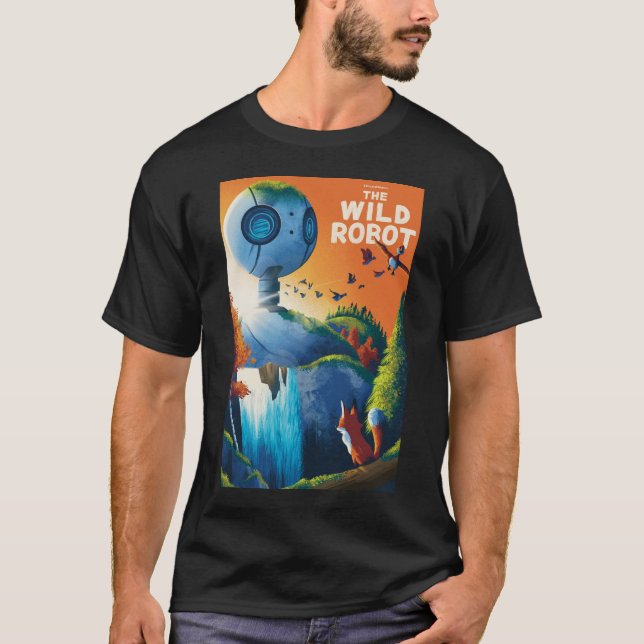 Der wilde Roboter T-Shirt (Vorderseite)