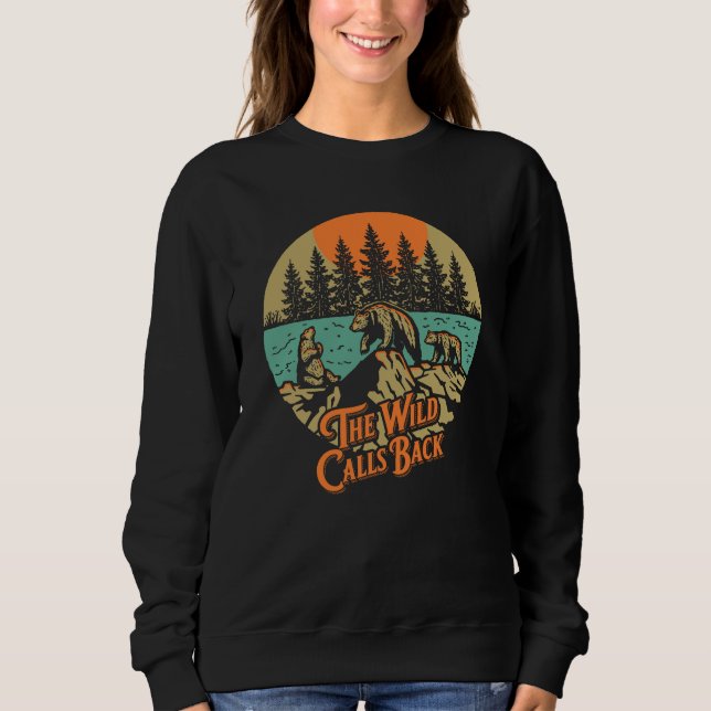 Der Wilde Ruft Zurück Sweatshirt (Vorderseite)