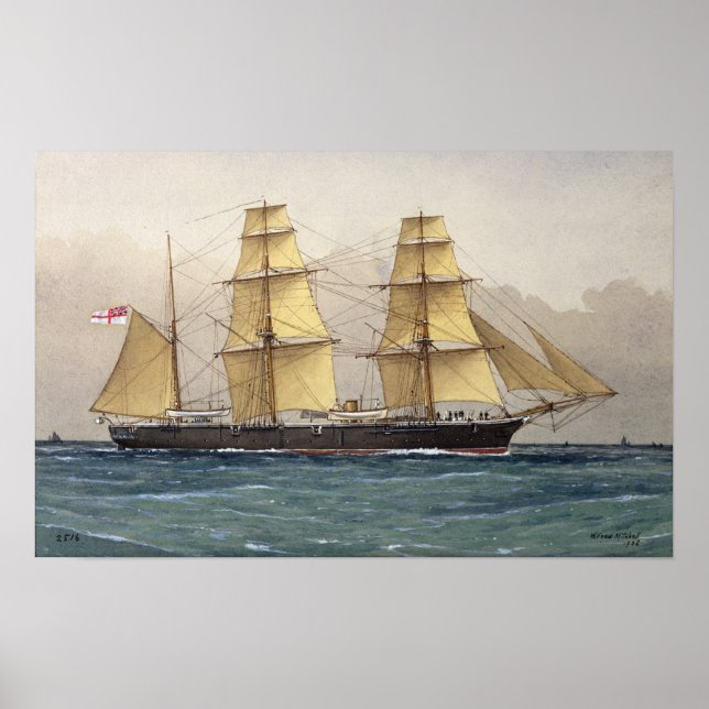 Der Wilde Schwan, 1906 Poster (Vorne)