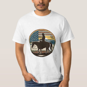der wilde Westen lebt Shirt, große amerikanische R T-Shirt