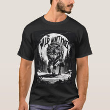 Der Wilde wird nicht knien - Wolf unter dem Mond