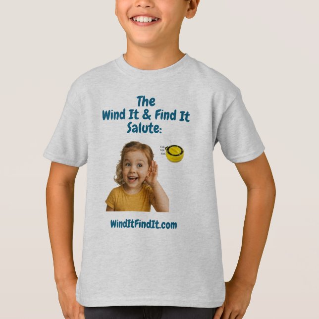 Der Wind Es & Finden Es Salute T-Shirt (Vorderseite)