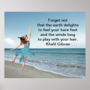 Der Wind sehnt sich danach, mit deinen Haaren zu s Poster