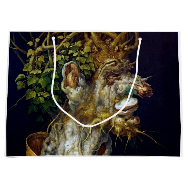 Der Winter, Arcimboldo Große Geschenktüte (Vorderseite)