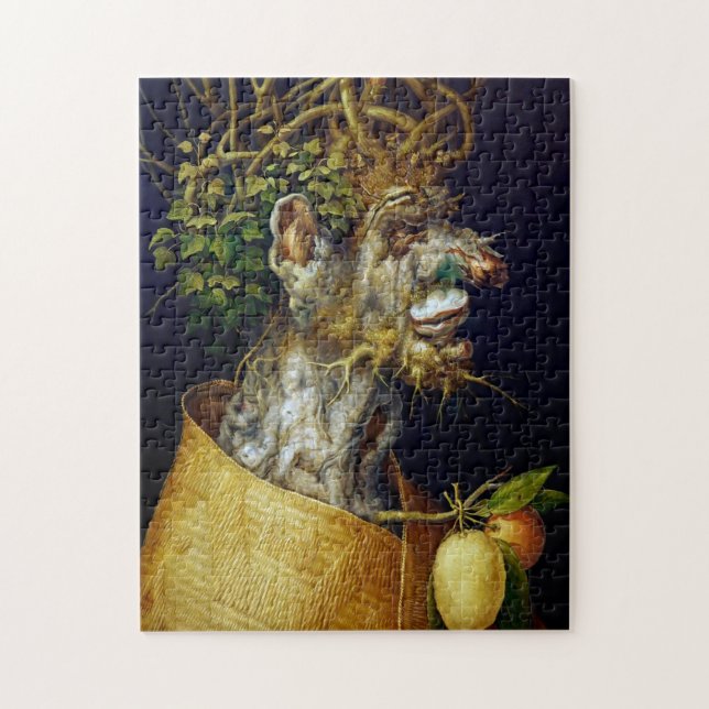 Der Winter, Arcimboldo Puzzle (Vertikal)
