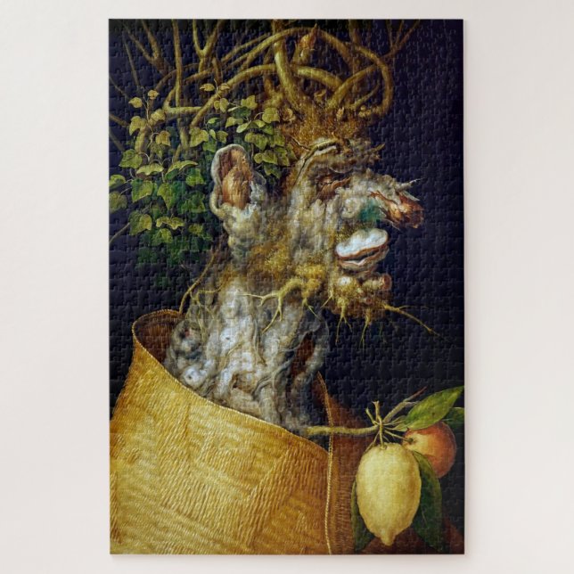 Der Winter, Arcimboldo Puzzle (Vertikal)