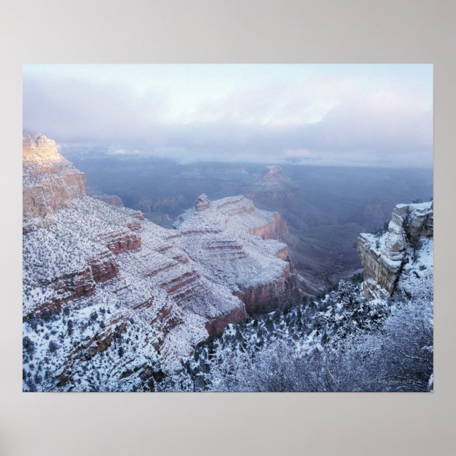 Der Winter im Süden, Grand Canyon National Poster (Vorne)