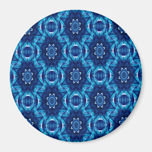 Der Winter ist blau.... Magnet (Vorne)