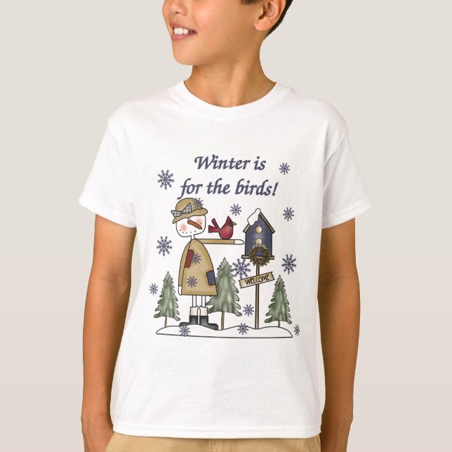 Der Winter ist für die T - Shirt und Geschenke der (Vorderseite)