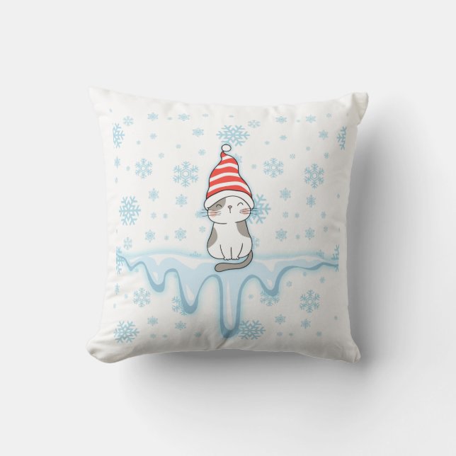 Der Winter ist magisch Kissen (Vorderseite)