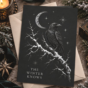 Der Winter kennt Raven Moon Gothic Weihnachten