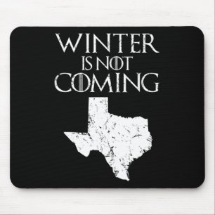 Der Winter kommt nicht zu sonnigen Weihnachten Tx Mousepad