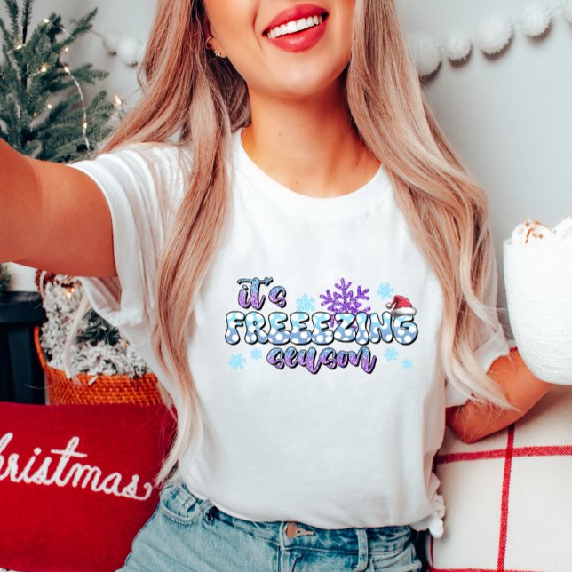 Der Winter-T - Shirt im sonnigen Winter - Es ist d (Von Creator hochgeladen)