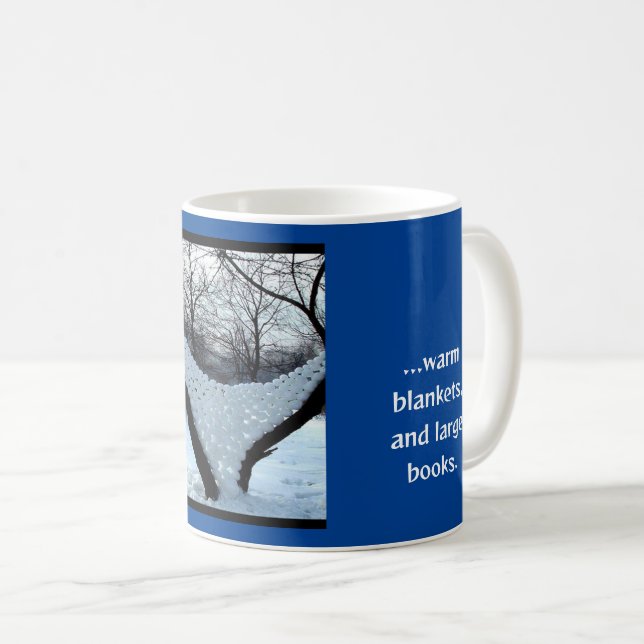 Der Winter war heiß Kaffeetasse (VorderseiteRechts)