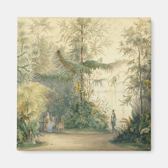 Der Wintergarten des Hofburg, Wien, 1 Magnet (Vorne)