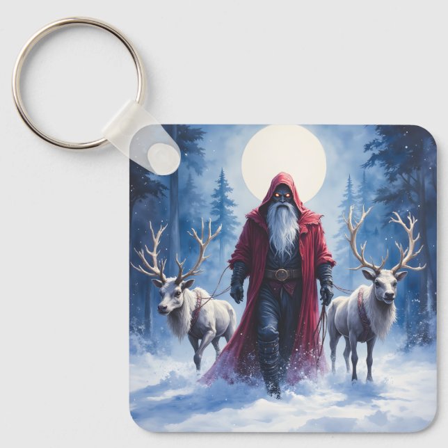 Der Winterkönig kommt.  Schlüsselanhänger (Vorderseite)