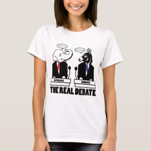 Der wirkliche Debatten-T - Shirt