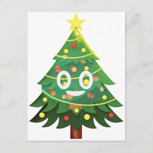 Weihnachtsbaum Emoji Karten Zazzle At