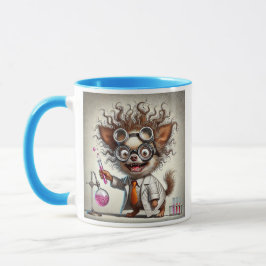 Der wissenschaftliche Hund und seine Erfahrung. Tasse