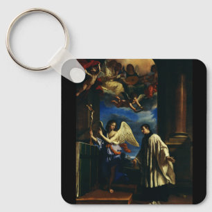 Der Wohnort von Saint Aloysius Luigi Gonzaga Schlüsselanhänger