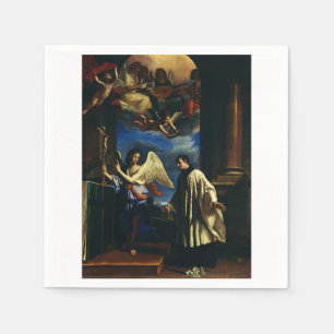 Der Wohnort von Saint Aloysius Luigi Gonzaga Serviette