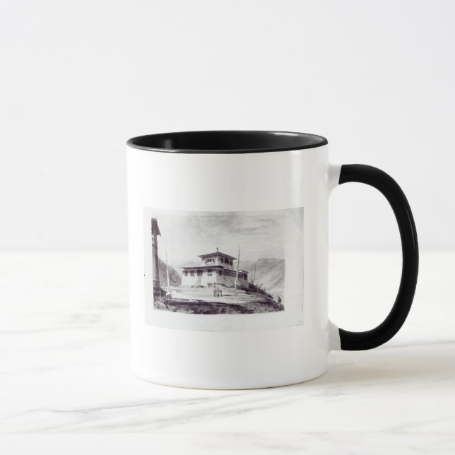 Der Wohnsitz der Flucht Glassa-too Tasse (Rechts)