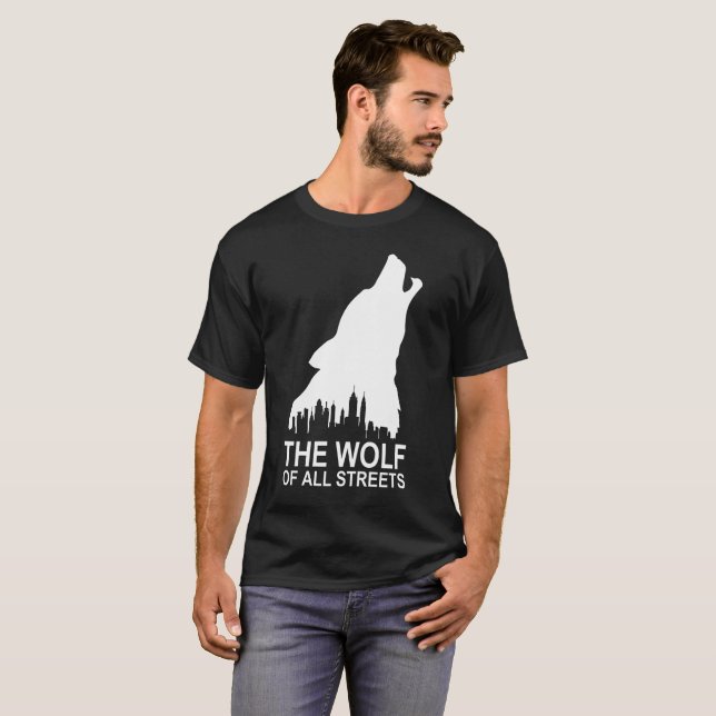 Der Wolf aller Straßen T-Shirt (Vorne ganz)
