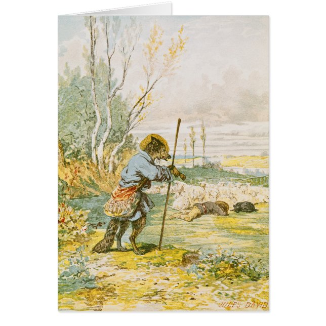 Der Wolf als Schäfer (Vorne)