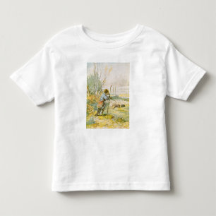 Der Wolf als Schäfer Kleinkind T-shirt