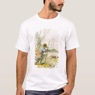 Der Wolf als Schäfer T-Shirt
