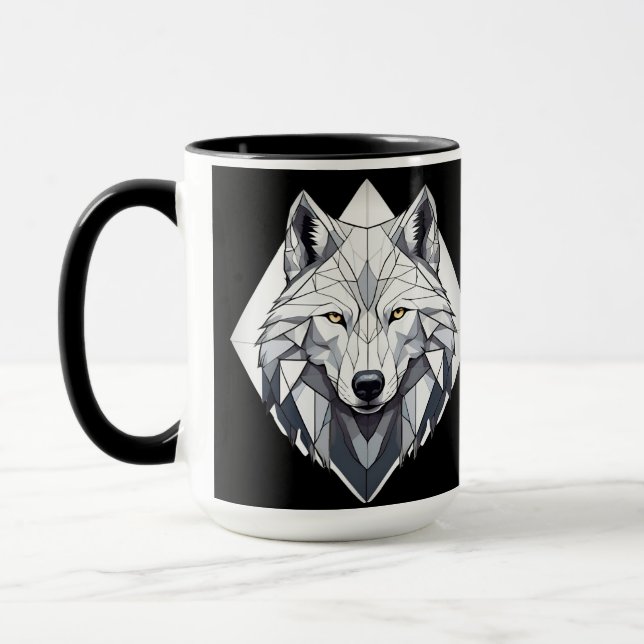 Der Wolf, der die Spielregeln ändert!" Tasse (Links)