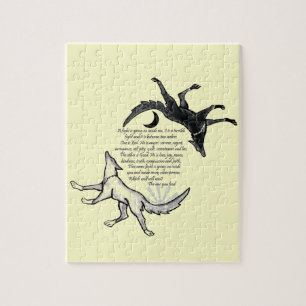 Der Wolf, der Füttre Puzzle