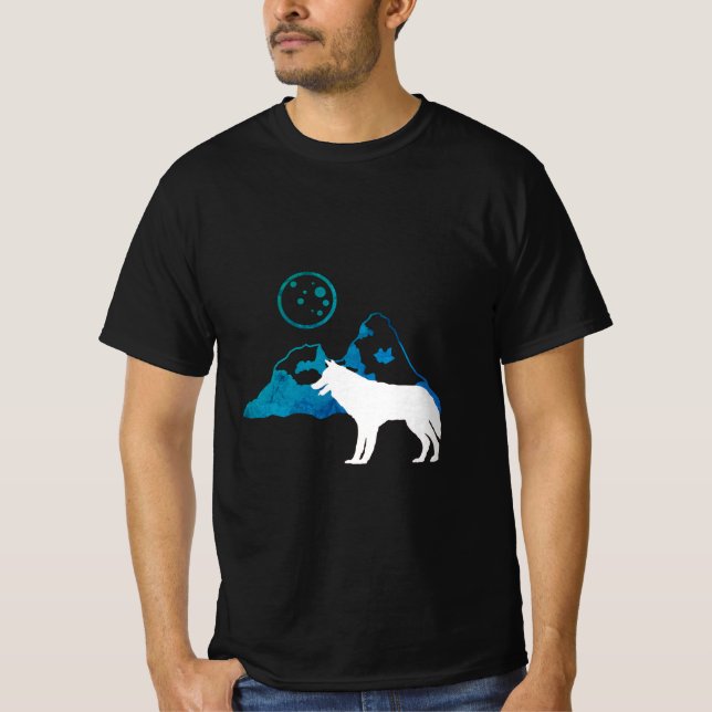 Der Wolf T-Shirt (Vorderseite)