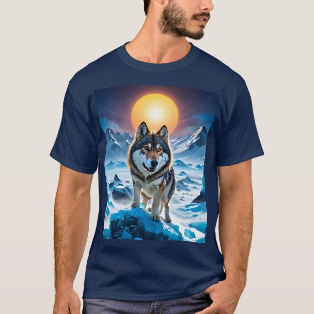 Der Wolf T-Shirt (Vorderseite)