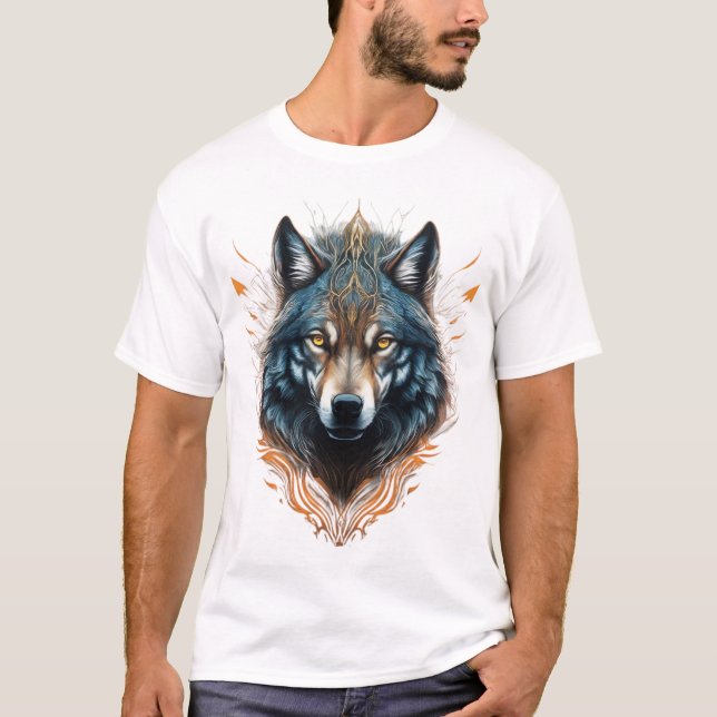 Der Wolf T-Shirt (Vorderseite)