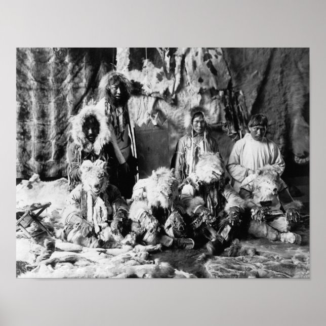 Der "Wolfstanz" der Kaviagamutes Poster (Vorne)