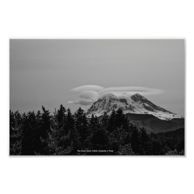 Der Wolkengeist Fotodruck (Vorne)
