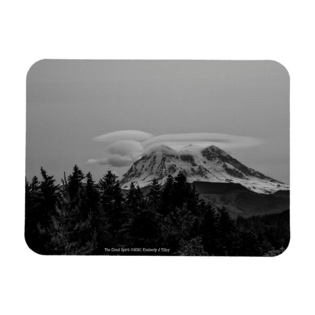 Der Wolkengeist Magnet (Horizontal)