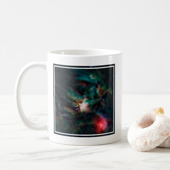 Der Wolkenkomplex Rho Ophiuchi. Kaffeetasse (Mit Donut)