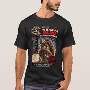 Der Wolkenkratzer-Schnecke – Klassifiziertes Wesen T-Shirt