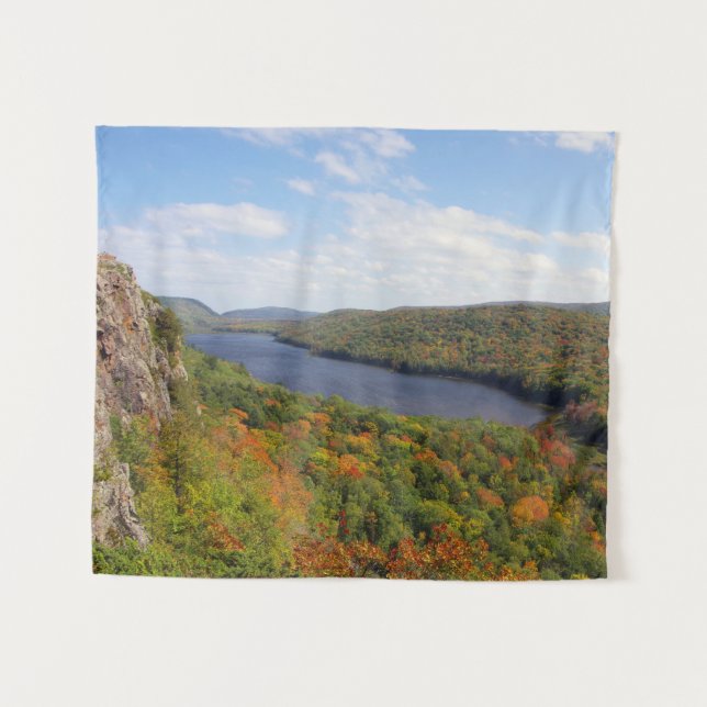 Der Wolkensee Wandteppich (Vorderseite (Horizontal))