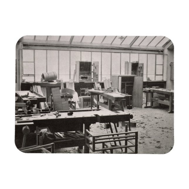 Der Workshop des Zimmermanns, aus den Workshops de Magnet (Horizontal)