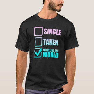 Der World Aviation Stewardess Flight Attraktion T-Shirt
