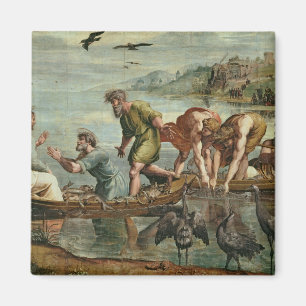 Der wunderbare Entwurf der Fische (Cartoon für Magnet